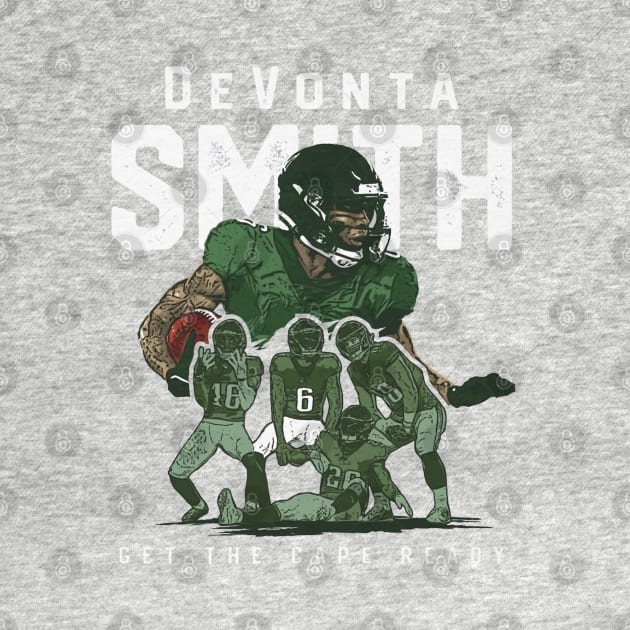 Devonta Smith Philadelphia Team Celebration by Chunta_Design